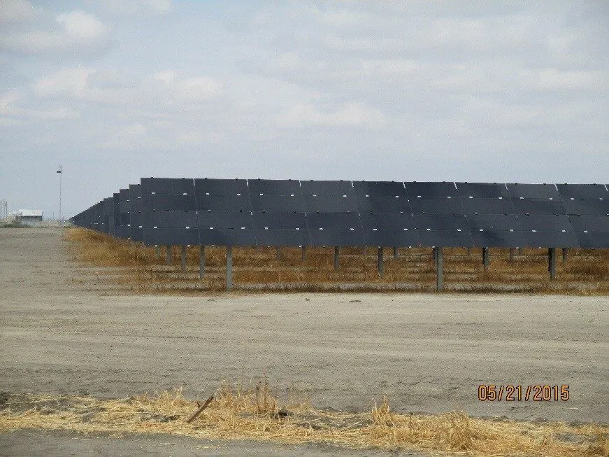 Project site in the City of Corcoran, California